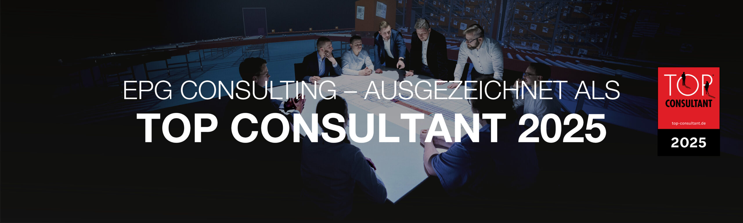 EPG Consulting, Top Consultant 2025 ausgezeichnet.