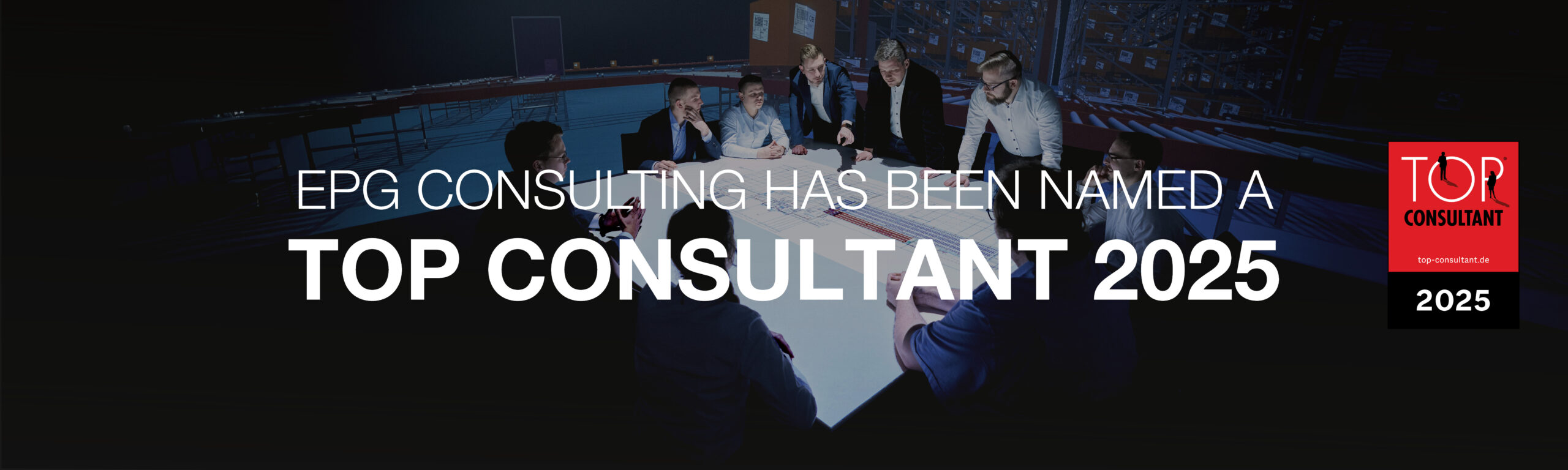 EPG Consulting ist Top Consultant 2025.